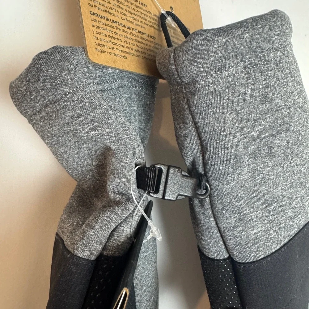The North Face Mens Large Sierra Etip Gloves Grey Heather Touchscreen NF0A7RJ7‎